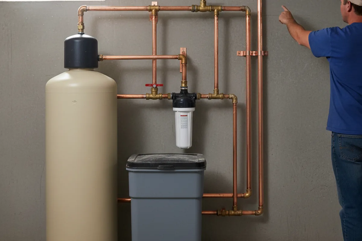Whole-house water treatment system installed in Arp
